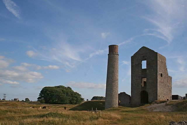 Engine House and Chimney, Magpie Mine, Sheldon