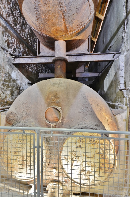 Robinson's Shaft headgear at South Crofty tin mine.